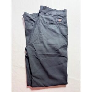 Dickies 874 Original Fit Work Pants Charcoal Gray Mens 34x34 Straight Leg